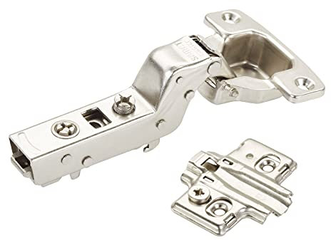 SOTECH Charnière à boîtier MASTER T52 Butée intérieure 110° avec amortisseur et plaque transversale à Réglage excentrique