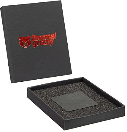 Thermal Grizzly - Carbonaut (38x38x0,2mm) - Für Intel/AMD-CPUs - Carbon-Thermopad für maximale Wärmeleitfähigkeit - Wiederverwendbare und anpassungsfähige Oberfläche CPU/GPU/PS4/PS5/Xbox