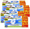 Uhu Luftentfeuchter Nachfüll-Tab Neutral 4x450g - Verhindert zu hohe Luftfeuchtigkeit, Kondenswasser und muffige Gerüche - Ultra absorbierender Feuchtigkeitsmagnet (4er Pack)