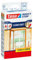 Tesa Insect Stop COMFORT Moustiquaire pour Portes – Protection Anti Insectes en Deux Parties – Bande Auto-Adhésive Easy-On Easy-Off – Sans Perçage – 2 x 65 cm x 250 cm – Blanc