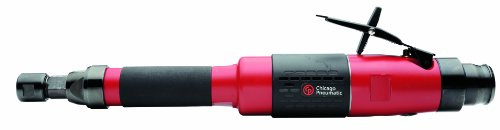 Chicago Pneumatic CP3451-18SEC Heavy Duty Industrial Extended Straight Grinder with 1/4-Inch Collet