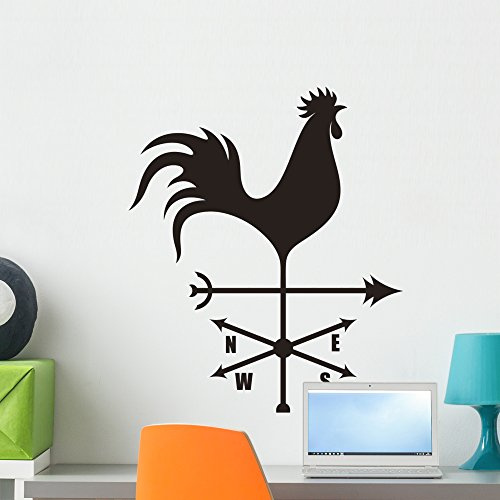 Wallmonkeys Weather Vane Wall Decal Peel and Stick Graphic (24 in H x 22 in W) WM367674