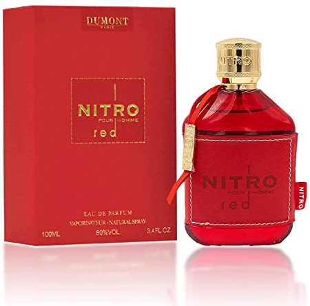 Nitro Red by Dumont for Men – 3,4 oz EDP Spray