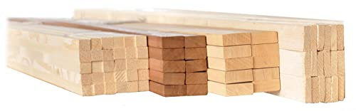 nextradeitalia 3PZ Listello Abete MM.45 X 95 X 200H