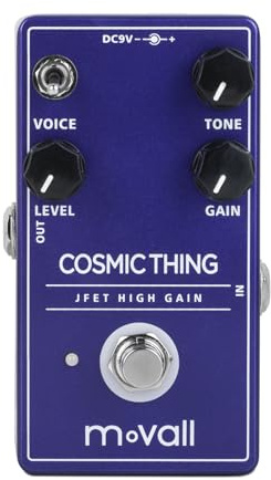 MOVALL MP101 Cosmic Thing JFET High Gain Distortion Guitar Effect Pedal
