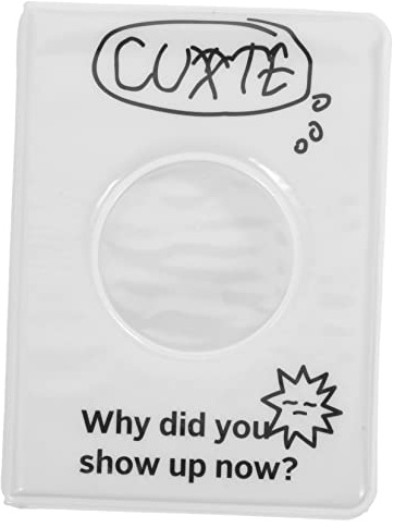 Ciieeo Miniálbum De Fotos Reutilizable Álbum De Tarjetas Álbum De Recortes De Bricolaje