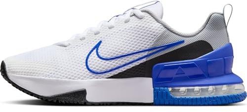 Nike Workout-Schuh Nike Air Max Alpha Trainer 6 Workout-Schuh Für Herren, White/Hyper Royal-Lt Smoke Grey-Black, FQ1833-102, 40.5 EU (7.5 US)