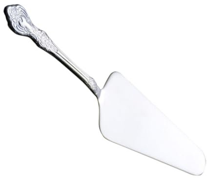 FONDOTIN Espátula De Acero Inoxidable Mango Retro Para Tartas y Pizzas Herramienta De Cocina Multifuncional Para Servir y Decorar Pasteles Para Eventos y Celebraciones