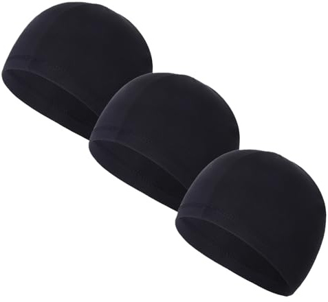 RUIOMII 3 Confezioni Cappello Sottocasco Moto Estivo, Sottocasco Bici Estivo Traspirante ad Asciugatura Rapida Che Assorbe Il Sudore, Cappello Sportivo Estivo da Corsa per Ciclismo Running