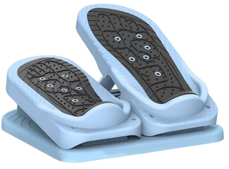 Mini-Stepper, Escalador de Escalera antiestres con Masaje magnético, portátil y sin Deslizamiento Debajo del Escritorio, Pasos y estiramientos de Equipos de Ejercicio para el hogar, Oficina, Escalera