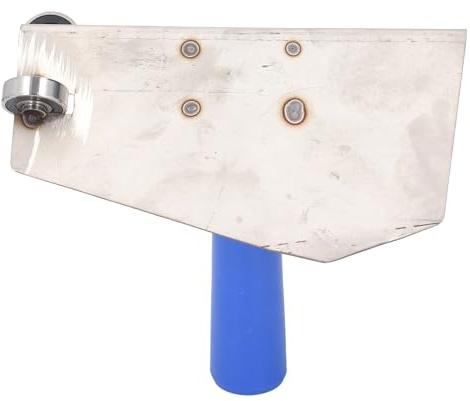 Uadme Paleta Esquinera Interior Espátula Esquinera de Pared de Acero Inoxidable con Rodamiento para Enlucido