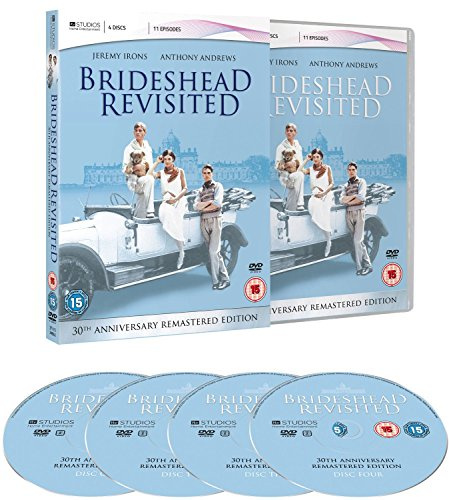 Brideshead Revisited Complete ITV TV Drama Series (4 Discs) Remastered All 11 Episodes DVD Box Set Collection + Extras: Commentaries + Still Gallery + Deleted Scenes + Making Of