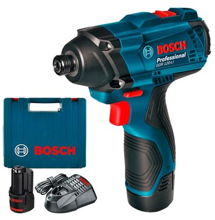 Bosch Professional Bosch Akku-Drehschlagschrauber GDR 120-LI (2x1,5Ah case) / 06019F0001, 12 V