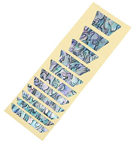 0,04 mm Gitarrenhals-Griffbrett-Aufkleber, Premium-E-Gitarren-Griffbrett-Aufkleber, DIY-Bundeinlagen-Aufkleber für Musikgitarre, Bass, Akustikgitarre, E-Gitarre