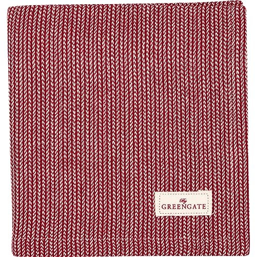 GreenGate Alicia Stoffserviette rot 40x40cm