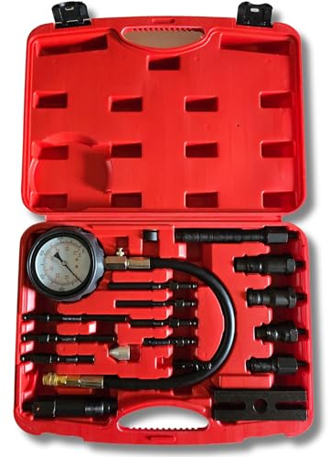 Medidor de Compresión para Motores Diésel de Inyección Directa e Indirecta 0-1000 PSI / 0-70 BAR
