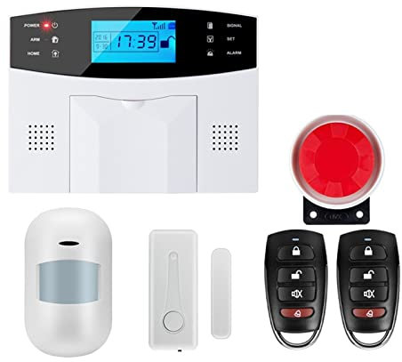 Système de sécurité Domestique Système d'alarme de sécurité Anti-cambriolage Domestique GSM Filaire et sans Fil M2B, Prise en Charge de la Langue Anglaise G2B(G2BI)