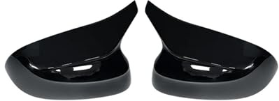 Wing Mirror Cover Cap För BMW X3 G01 För IX3 X4 G02 X5 G05 X6 G06 X7 G07 G08 2018-2023 Bil Bakifrån(Gloss Black)