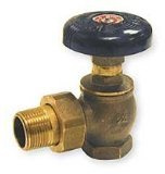 Everflow 1-1/4 Angle STEAM Radiator Valve 48142