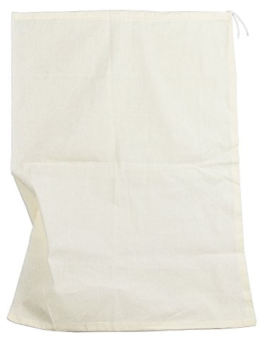 Pinfox Reusable Cotton Muslin Straining Bag Fine Mesh Food Strainer Filter Bags for Nut Milk, Juice, Tea, Cheesecloth, Yogurt, Home Brewing, Hop Bags (13.78 x 9.84)