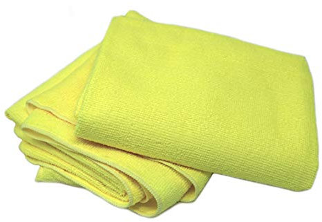 Clay Roberts Extra Large Microfibre Cloths, Pack of 4, XL Cleaning Cloths 31 x 24 Polishing, Waxing & Dusting Cloth, Microfibre Towel, Car Cleaning, Microfiber