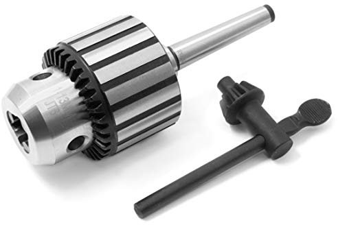 WEN LA136K 1/2-Inch Keyed Drill Chuck with MT1 Arbor Taper