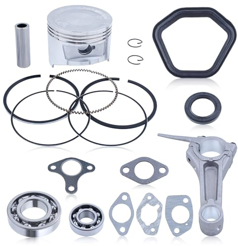 Gubeter Kit cuscinetto manovella biella pistone 88mm, per motore Per HONDA Gx390 13Hp, 13101-Zf6-W00, 13200-Z1C-900, 12391-Ze2-020, 96100-62070-00, 96100-62020-00