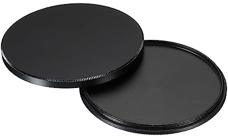 PATIKIL 67mm Lens Cap, Camera Lens Cap Cover Universal Front Metal Lens Filter Stacks Cap Protective Case for 67mm Camera Circular Polarizing Fader ND Filter, Black