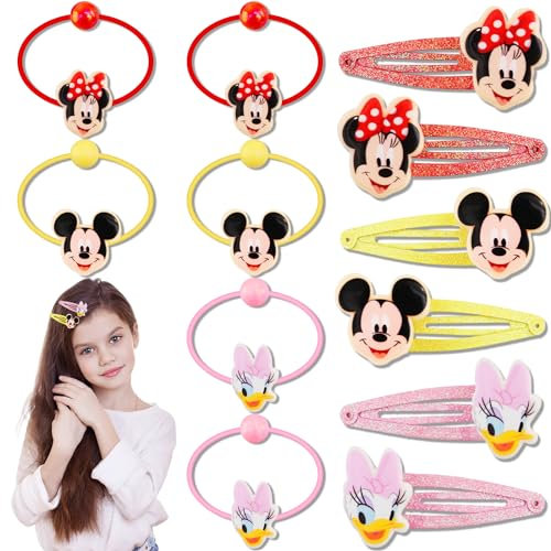 Haarspangen Mädchen, Maus Haarring Baby Haarspangen Maus Kinder Haarschmuck Exquisite Süße Haarspangen Geburtstagsgeschenke Geschenke für Kleine Mädchen Kinder