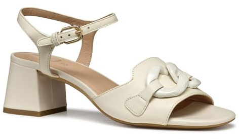 Geox D New Eraklia 50 T C Sandalo con taccoDonna