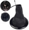 Cakievro Soufflet de levier de vitesse en cuir synthétique noir pour Renault Megane 2 MK2 II Sport Tourer II 2002-2009 pour voiture (noir)