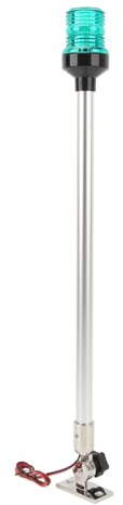 Tomvorks 22 Pouces de Bateau LED de Lumière - Lampe de Signal étanche à 360 Degrés pour les Bateaux de Pêche, les Yachts, les Navires DC 12 à 24V | Lampe de Signal Imperméable Fiable pour