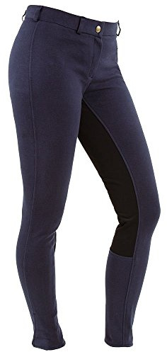 Covalliero Kinder Reithose Economic Teens Dark-Rose, Größe 146