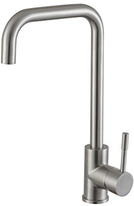 Xcel Home™ Elite Range Abode helt rent borstat rostfritt stål mixer köksvask kran svängbar enkelspak monoblockkran med 5 års garanti