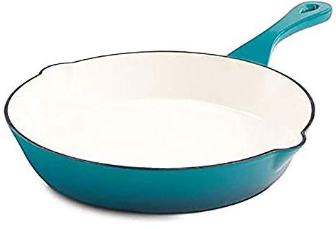 Crock-Pot 111982.01 Artisan Cast Iron Skillet, Teal