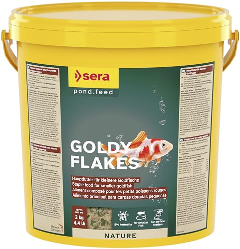 sera Cibo per Pesci Fiocco Frutti di Mare, 2.33 kg - Alimentazione per Pesci Rossi e Ornamentali, Tutte le Età, Ingredienti di Qualità Inclusi Krill e Spirulina