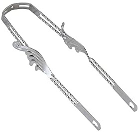 Lowrider Bike 20 Wing Twisted Fender Braces Chrome.