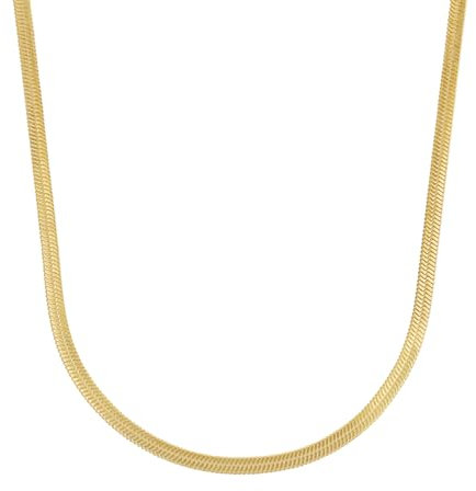 s.Oliver Halskette Edelstahl Damen Halsschmuck, 42+3 cm, Gold, Kommt in Schmuck Geschenk Box, 2037988