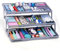 BELLE VOUS Erweiterbarer Schubladenorganizer - 3-stufiger Kommode Organizer für Make-up und Schmuck - Küchen Gadgets - Schubladenorganizer Küche - Büro Gadget - Badezimmer Gadgets