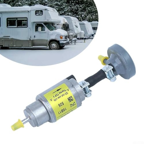 Yuanpgky Combustible con amortiguador para Webasto AT2000STC DP42 12V/24V compatible con calentador de estacionamiento de repuesto ABS + construcción de aleación de metal