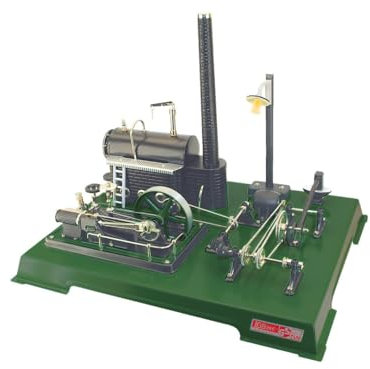 Wilesco 00161 D 161 - Dampfmaschine mit Werkstatt