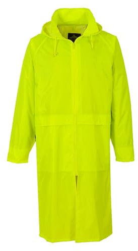 Portwest Manteau de pluie, Couleur: Jaune, Taille: M, S438YERM