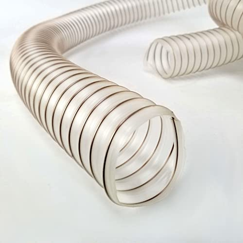 Tuyau spiralé en polyuréthane 38 mm, 3 m, léger, flexible, antistatique