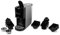 Wintem Macchina del Caffè 1450W con Multicapsule e Serbatoio Staccabile 180ml - 5in1 è Adatta per Espresso, Lavazza A Modo Mio, Dolce Gusto, Cialde ESE e Caffè Macinato - 11x24x31cm - Facile da Pulire
