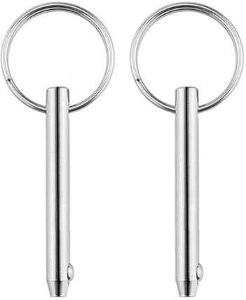 Ukbzxcmws Goupille de serrage rapide en acier inoxydable pour véhicules électroniques Stylo résistant à la corrosion avec 6 mm/8 mm de diamètre Matériel marin