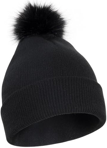 MELLIEX Bommelmütze, Warme Wintermütze, Weichem Strickmütze, Slouch Beanie Mütze für Damen Herren