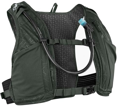 EVOC HYDRO PRO 1,5 + 1,5 l HYDRATION BLADDER Zaino idratante, zaino (zaino, zaino da trekking con tasche sul petto), Dark Olive