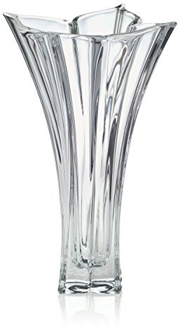 Mikasa Florale Crystal Vase, 14