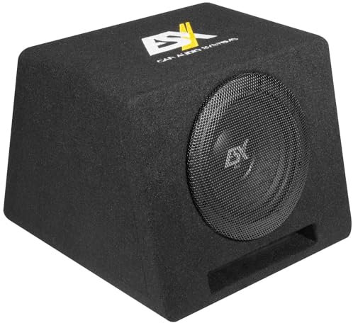 ESX DBX108Q | 20 cm (8') Single Subwoofer Bassreflex-System Belastbarkeit 200/400 Watt RMS/max.