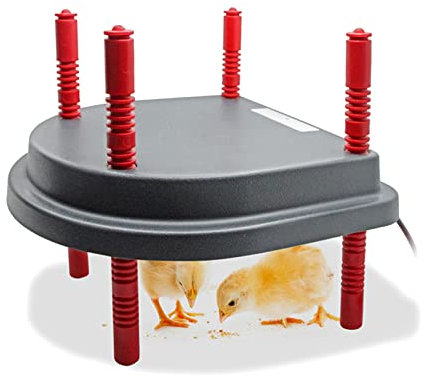 Taixinpower Kit de couveuse de poussin, lampe chauffante de rechange pour poulailler, hauteur réglable pour 15 à 20 poules/canards (sans housse)